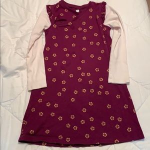 Tea collection size 7 long sleeve dress